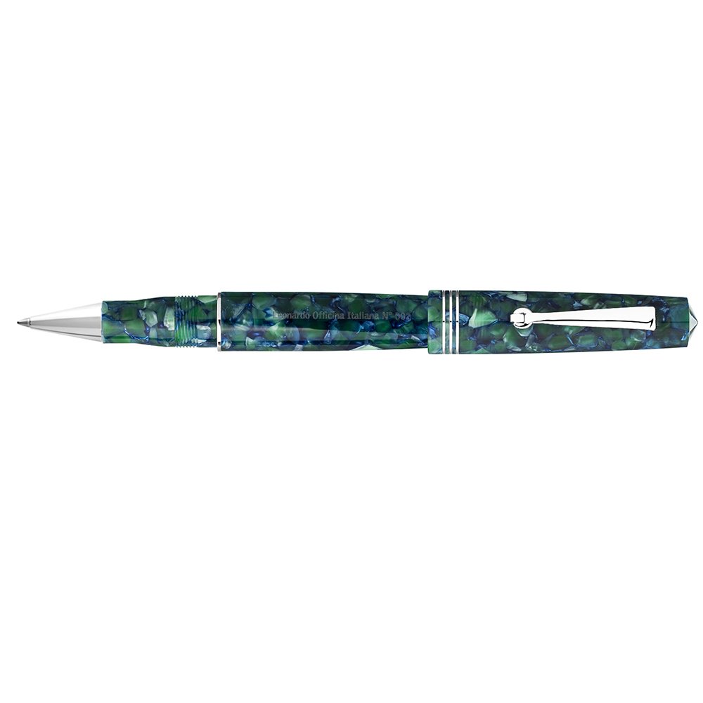 Leonardo Momento Zero Iride Green Blue ST Rollerball Leonardo Momento Zero Iride Green Blue ST Rollerball