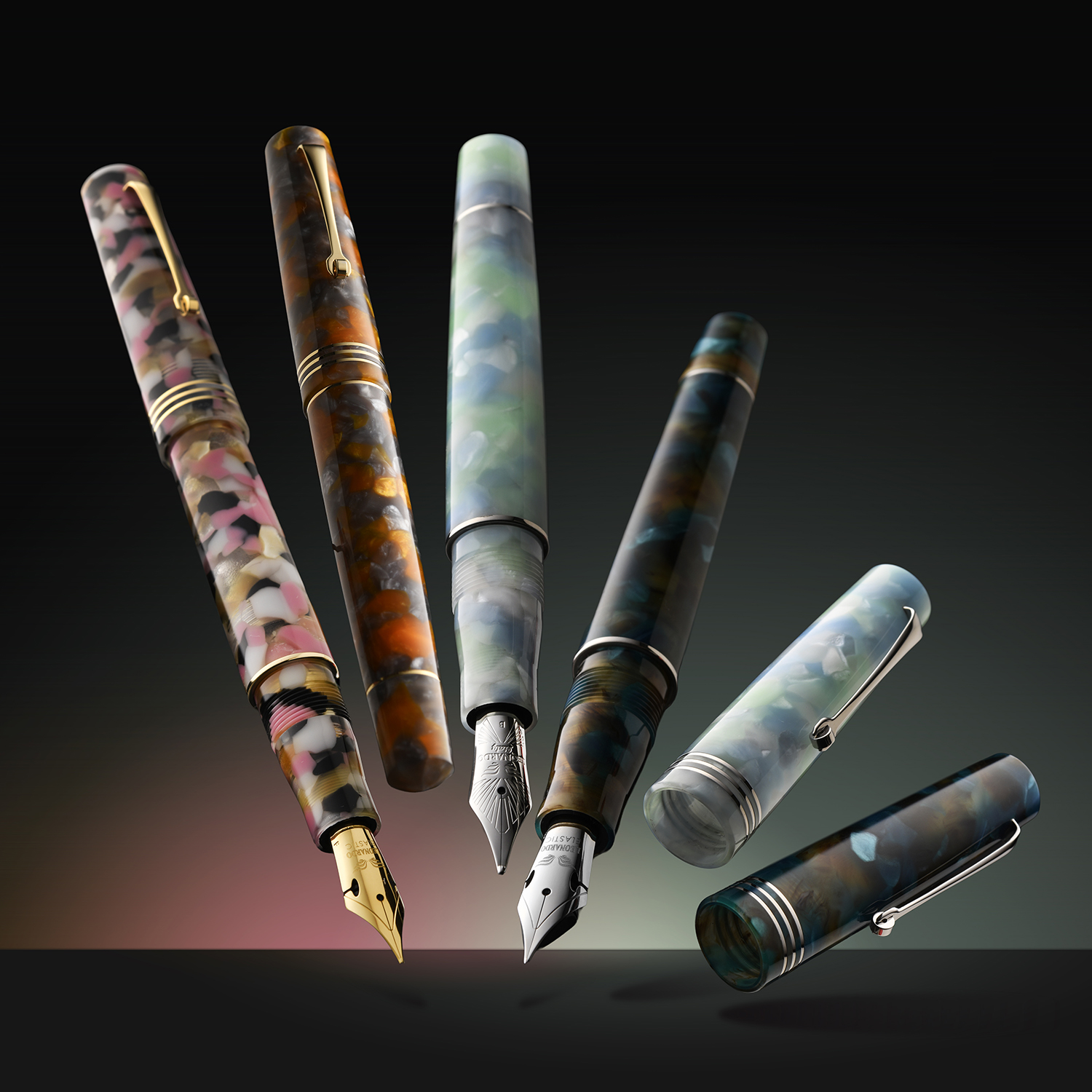 Leonardo Momento Zero Lava e Cenere ST Fountain pen