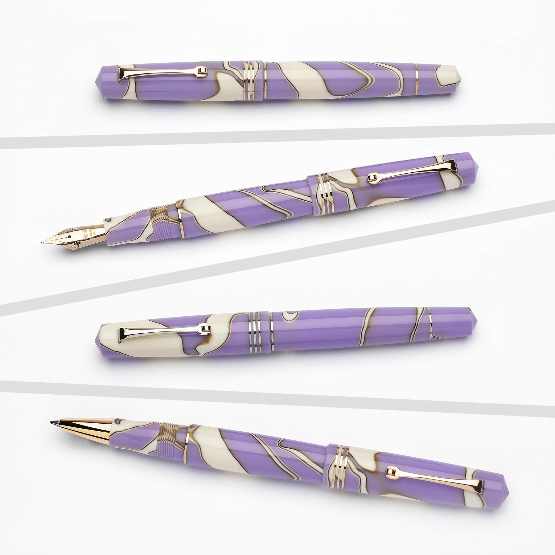 Leonardo Momento Zero Nuvola Lilac ST Fountain pen Leonardo Momento Zero Nuvola Lilac ST Fountain pen