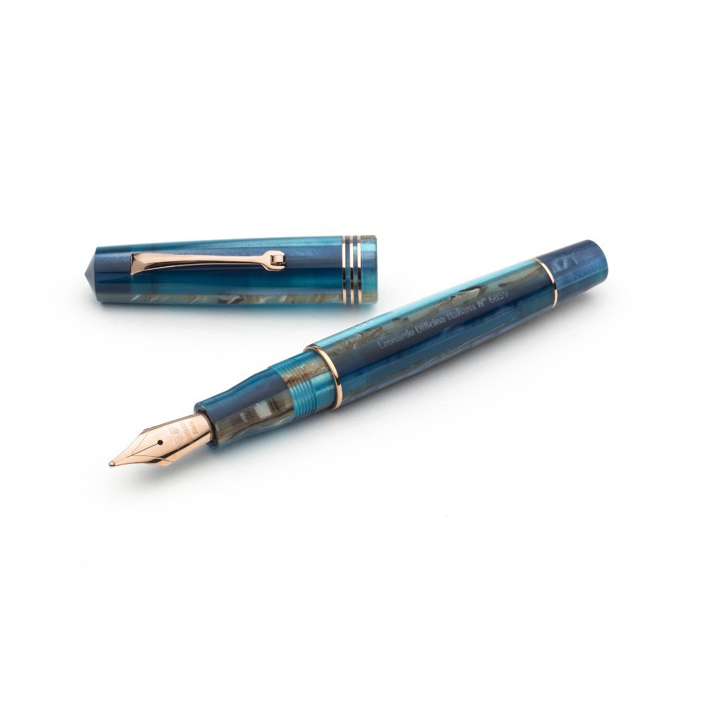 Leonardo Momento Zero Blue Hawaii RGT Fountain pen