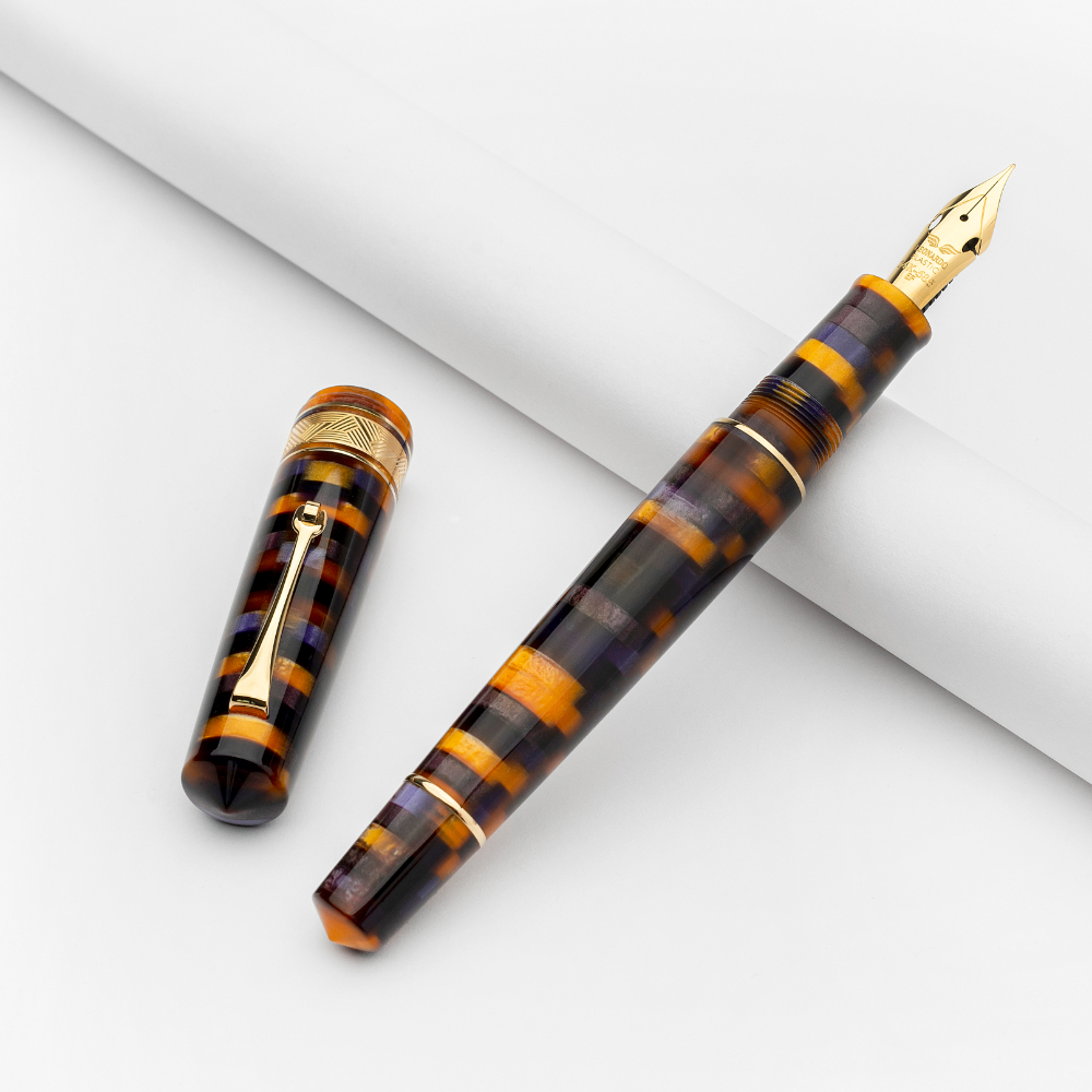 Leonardo Momento Zero Grande Mosaico Anemone GT Fountain pen Leonardo Momento Zero Grande Mosaico Anemone GT Fountain pen