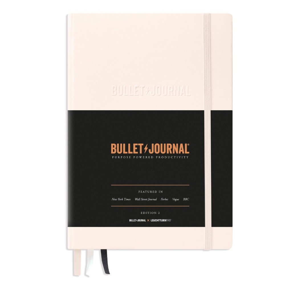 Leuchtturm1917 Bullet Journal Edition 2 Blush Notebook Medium A5 Leuchtturm1917 Bullet Journal Edition 2 Blush Notebook Medium A5
