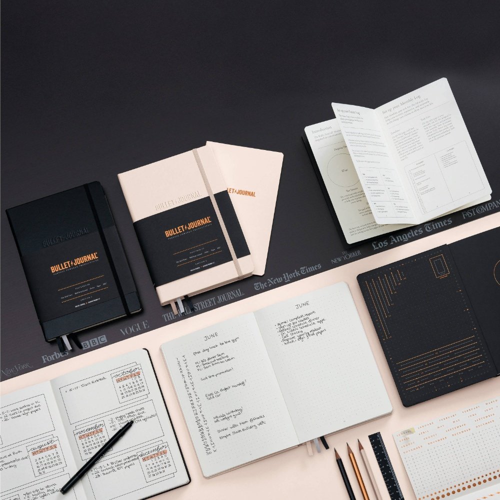 Leuchtturm1917 Bullet Journal Edition 2 Blush Notebook Medium A5 Leuchtturm1917 Bullet Journal Edition 2 Blush Notebook Medium A5