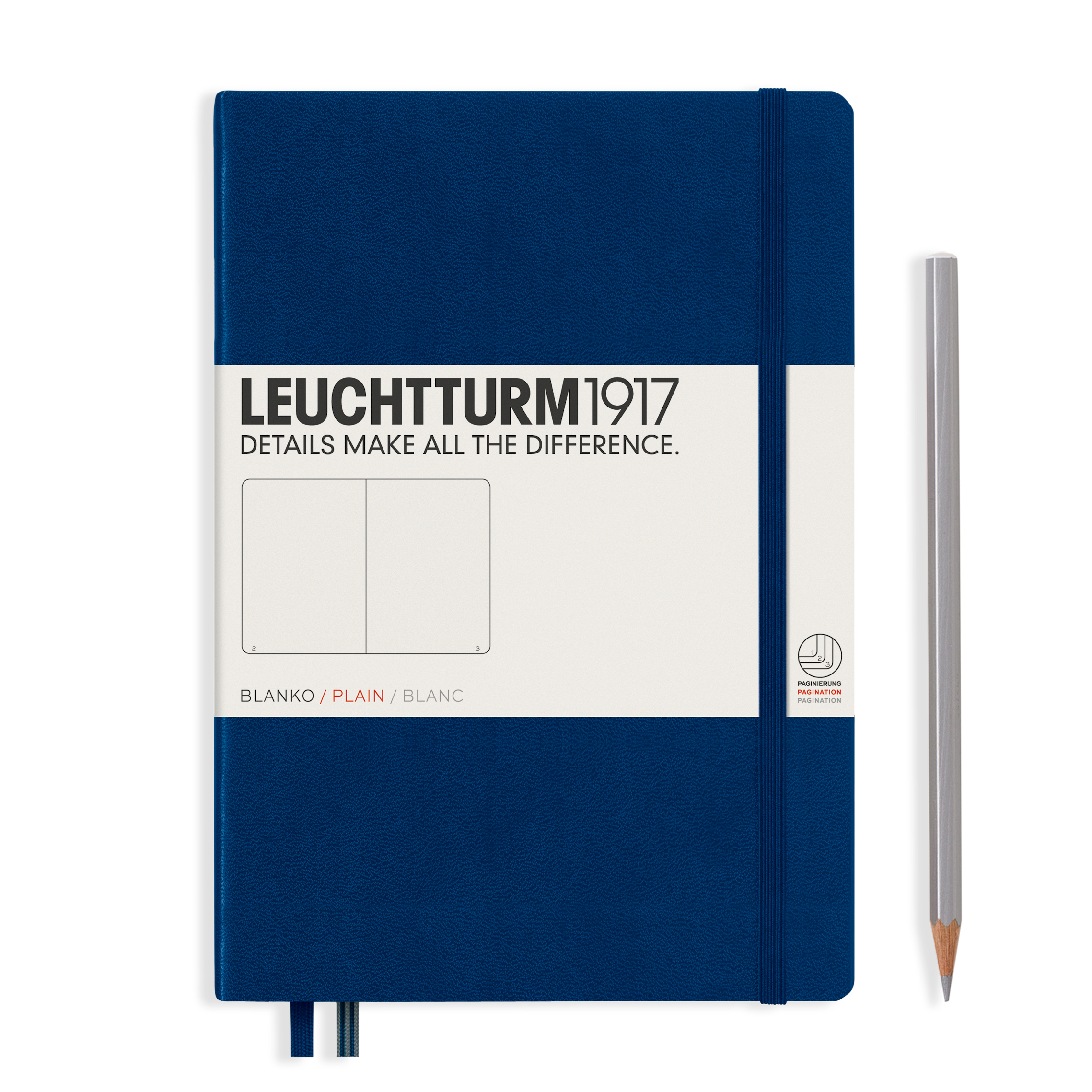 Leuchtturm1917 Notebook Medium A5 Navy Leuchtturm1917 Notebook Medium A5 Navy