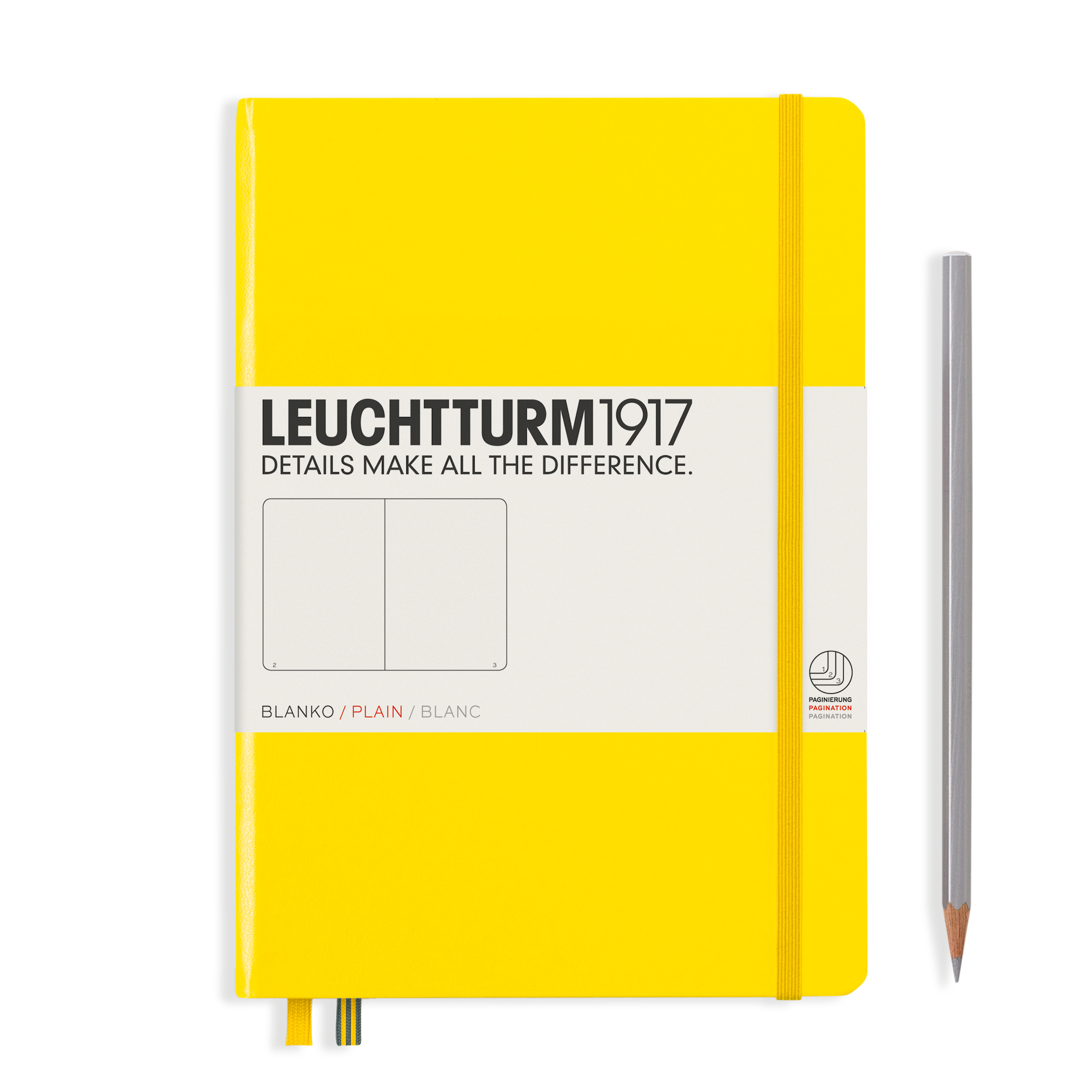 Leuchtturm1917 Notitieboek Medium A5 Lemon