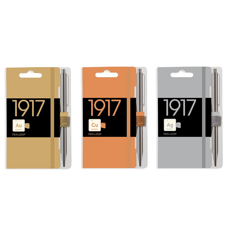 Leuchtturm1917 100th Anniversary Metallic Limited Edition Pen Loop (3 colors) Leuchtturm1917 100th Anniversary Metallic Limited Edition Pen Loop (3 colors)