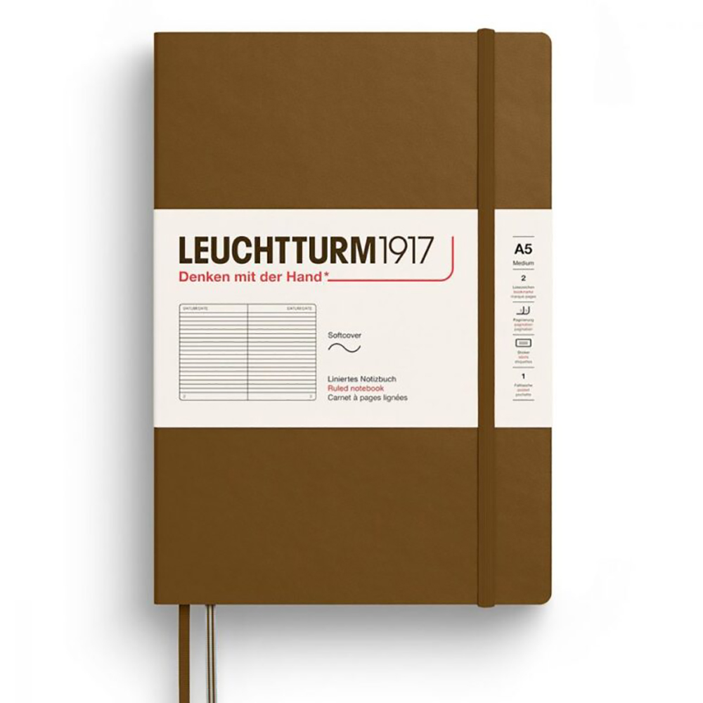 Leuchtturm1917 Notebook Medium A5 Spice Brown