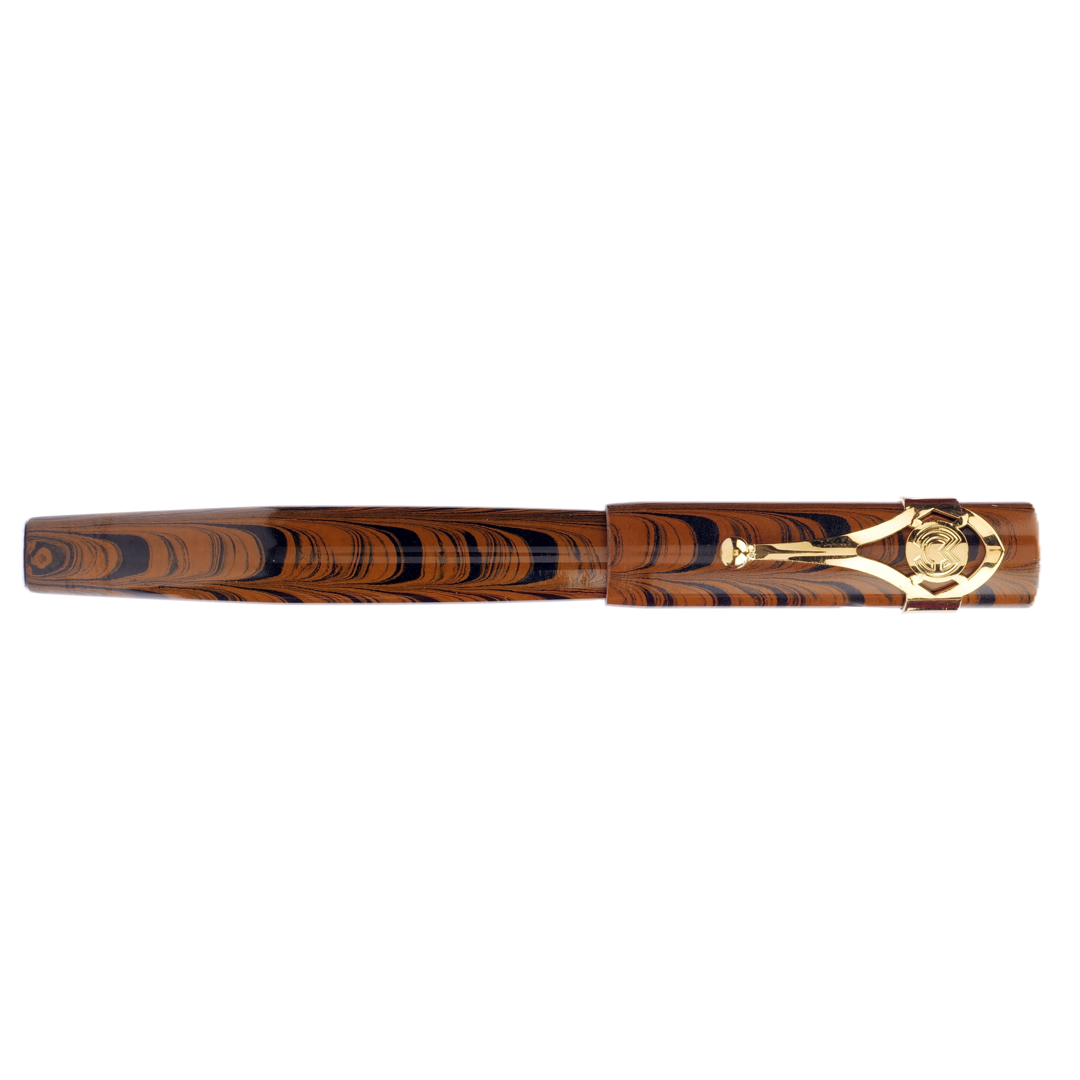 Magna Carta Mag 500 Brown Ripple Ebonite GT Fountain Pen Magna Carta Mag 500 Brown Ripple Ebonite GT Fountain Pen