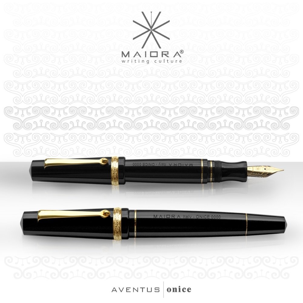 Maiora Aventus Onice (Onyx) Fountain pen Maiora Aventus Onice (Onyx) Fountain pen