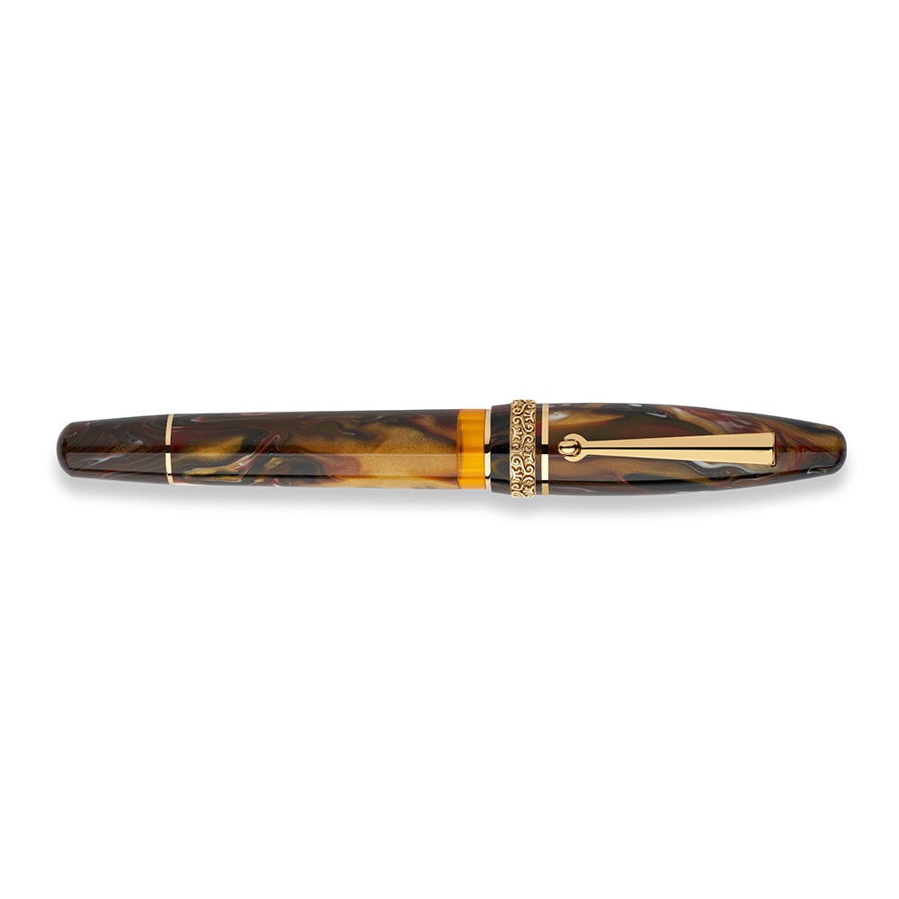 Maiora Ogiva Golden Age Fire GT Fountain pen Caneta de Tinta Permanente