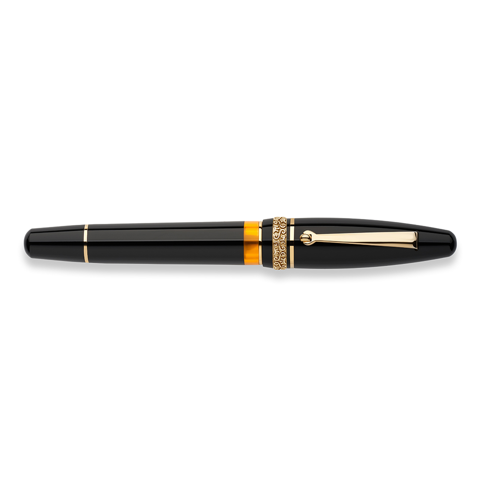 Maiora Ogiva Golden Age Black GT Fountain pen