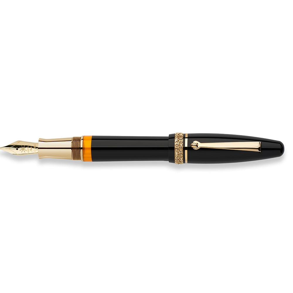 Maiora Ogiva Golden Age Black GT Fountain pen
