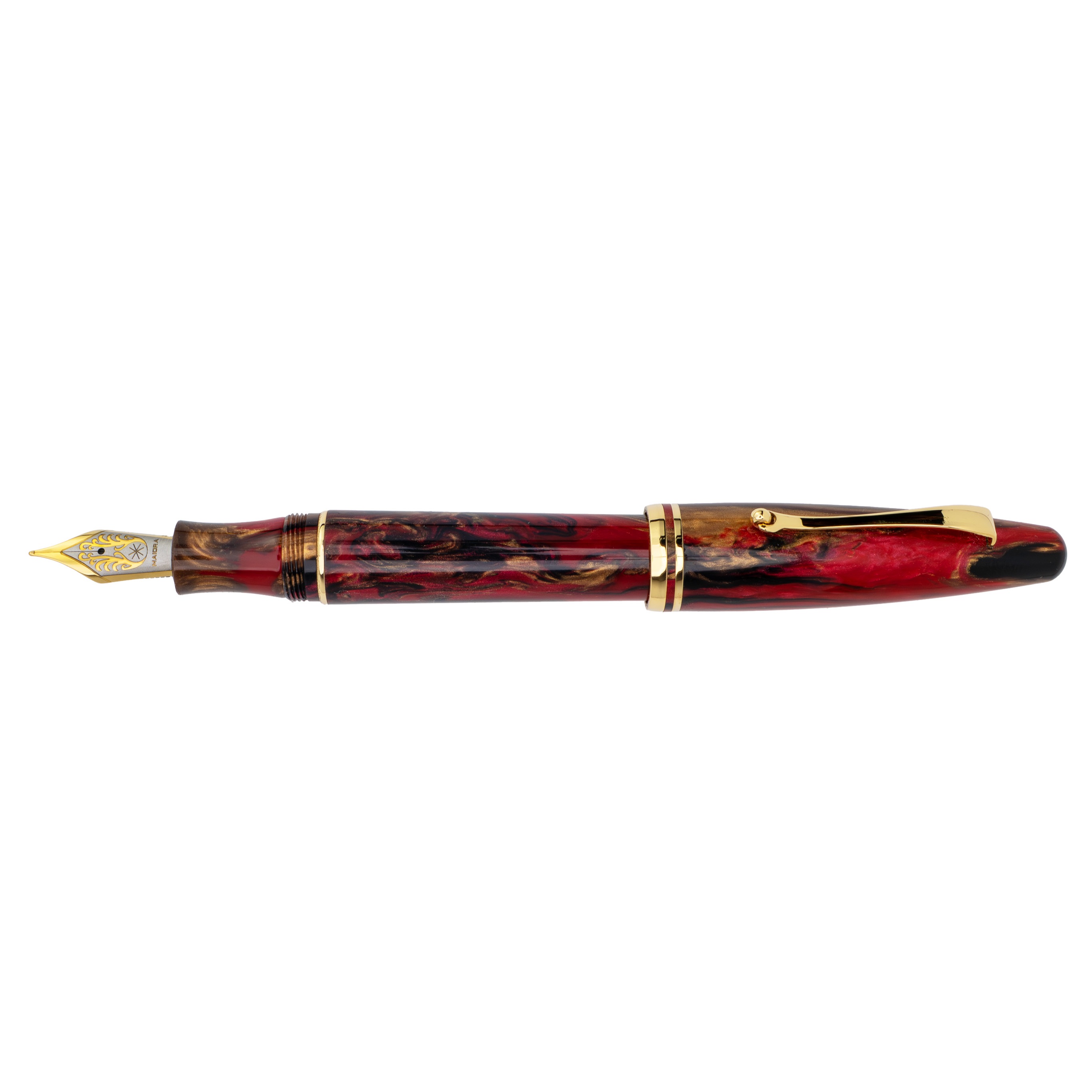 Maiora Ultra Ogiva Golden Rule Piston Fountain pen