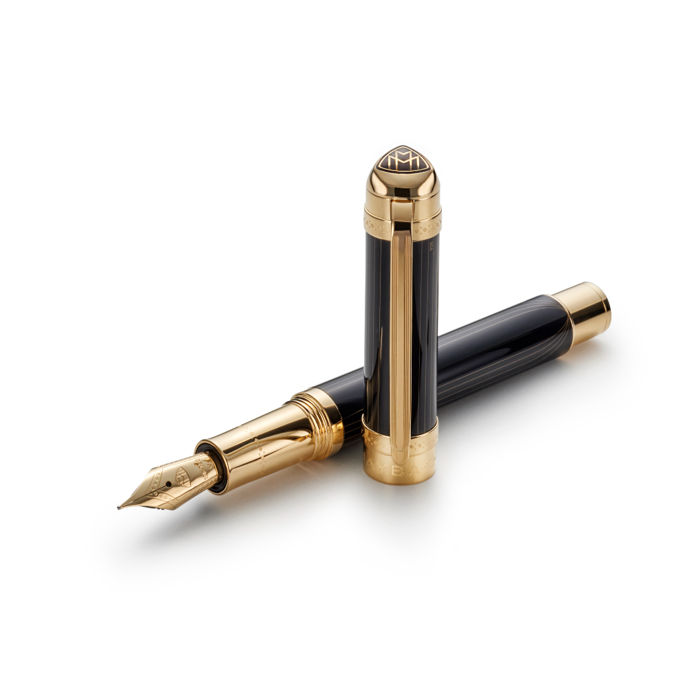 Maybach The Peak I Lustrous Midnight Black GT Fountain Pen