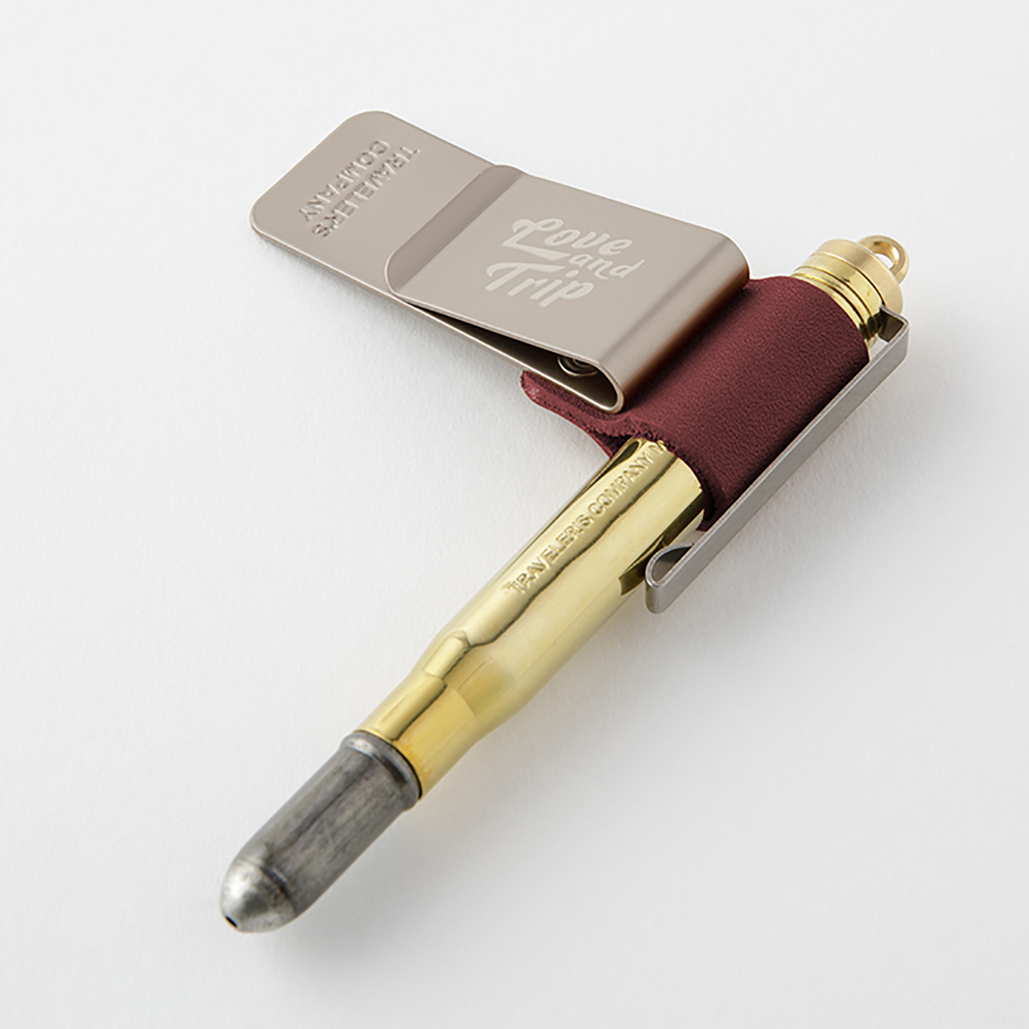 Traveler's Company Love and Trip Red LE Penholder