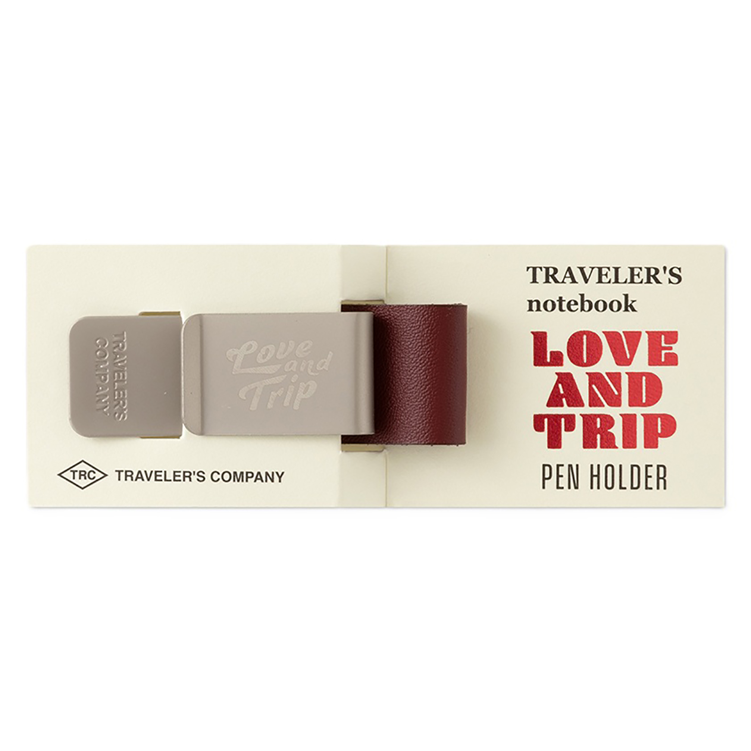 Traveler's Company Love and Trip Red LE Penholder