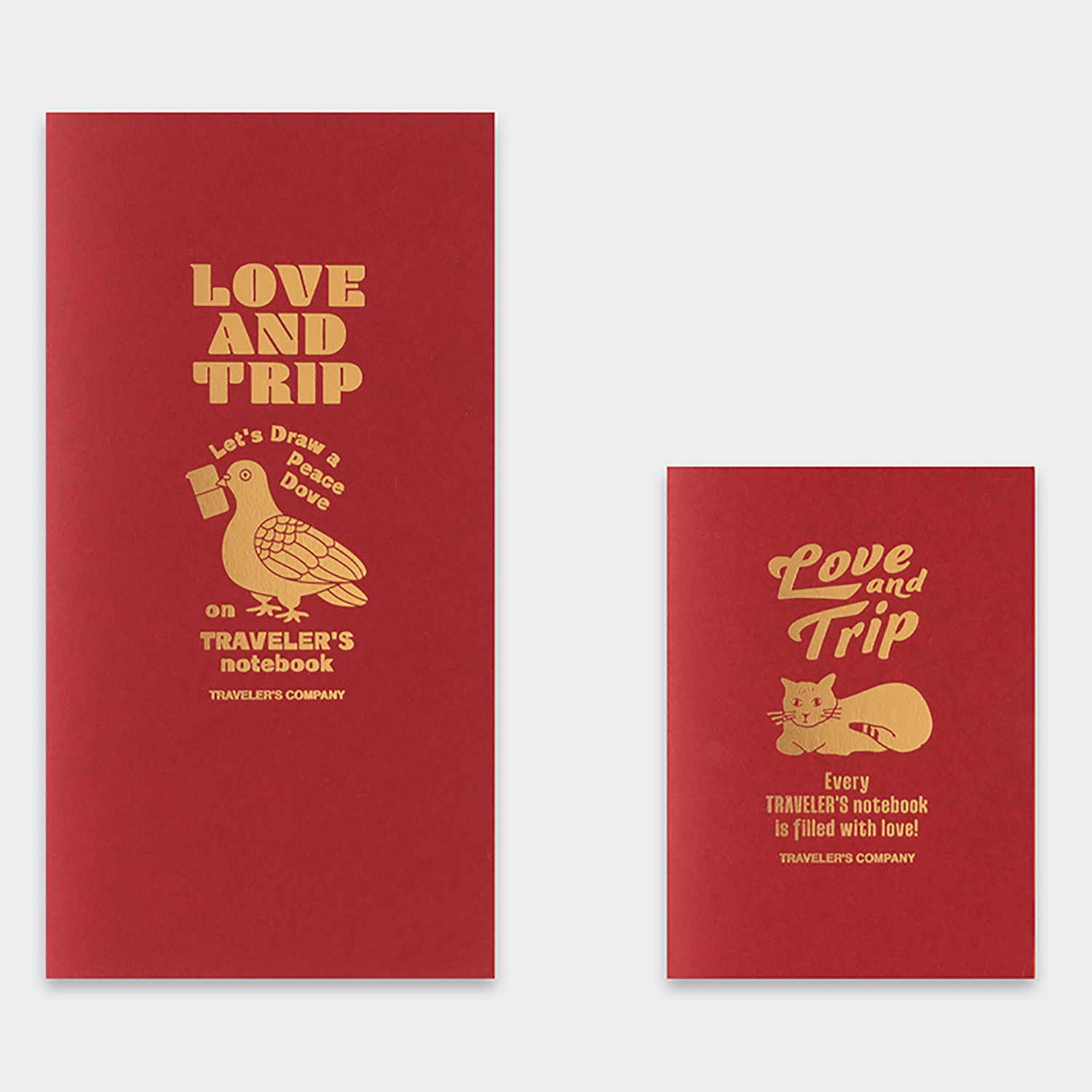 Traveler's Company Vulling Regular Love and Trip LE  Notitieboek