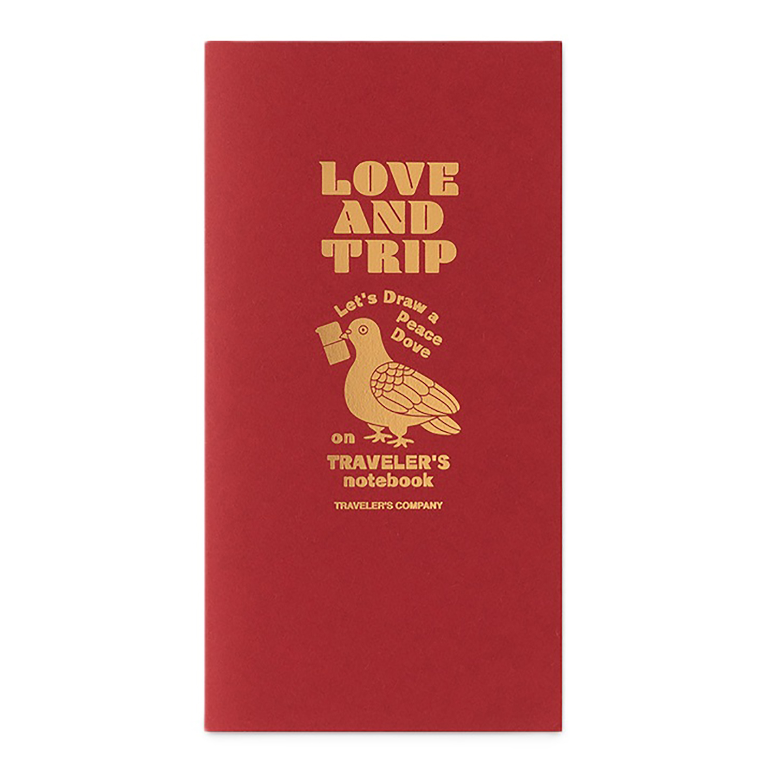 Traveler's Company Vulling Regular Love and Trip LE  Notitieboek