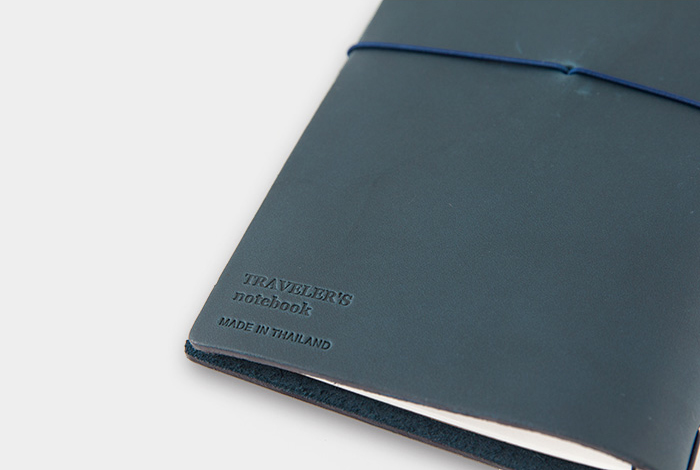 Traveler's Company Regular Blue Notebook