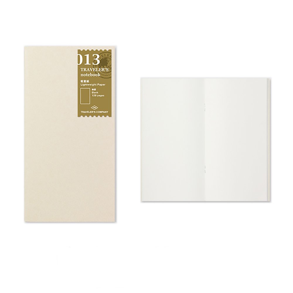 TRAVELER'S notebook 013 Lightweight Paper Notebook | Regular Size