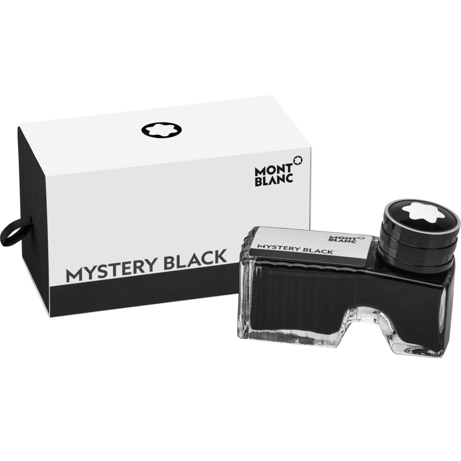 Montblanc Ink Bottle Mystery Black 105190 Montblanc Ink Bottle Mystery Black 105190