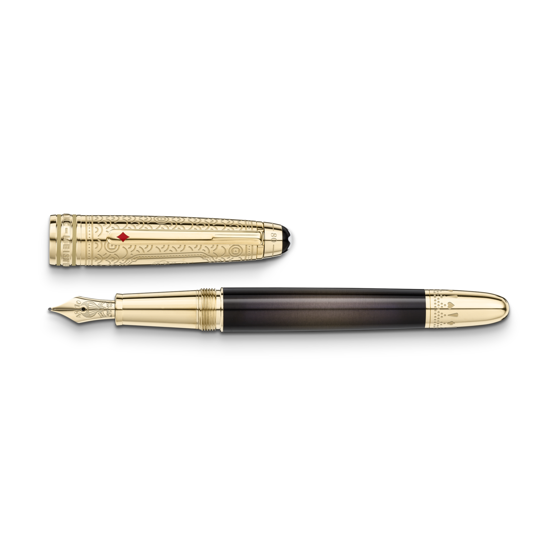 Montblanc Meisterstück Around the World in 80 Days Part 2 Doué Classique 128470 145 Plumo Estilográfica