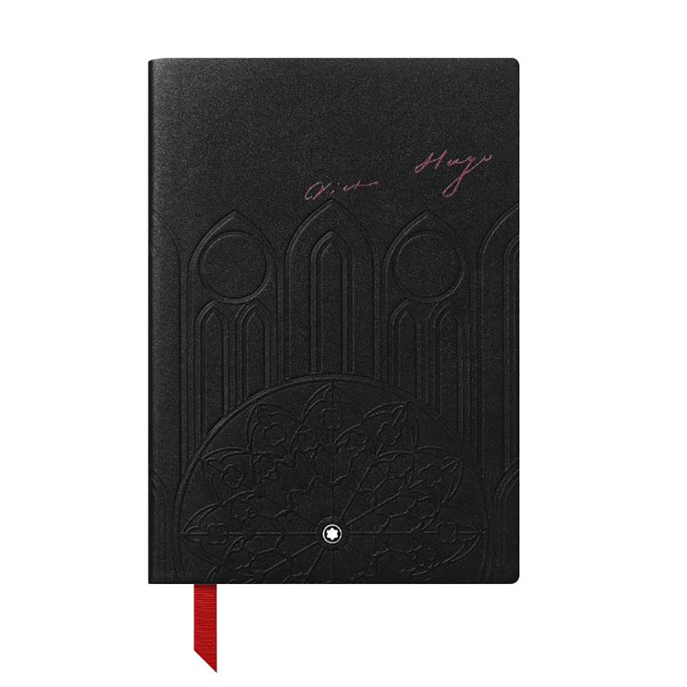 Montblanc Fine Stationery Writers Edition 2020 Homage to Victor Hugo #146 Black Medium Notebook