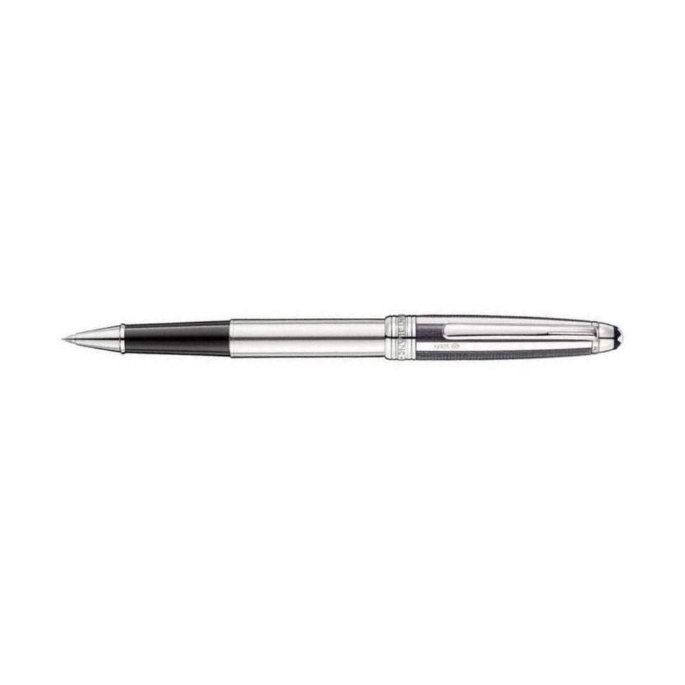 Montblanc Meisterstück Solitaire Silver Fibre Guilloche Classique Rollerball 35999
