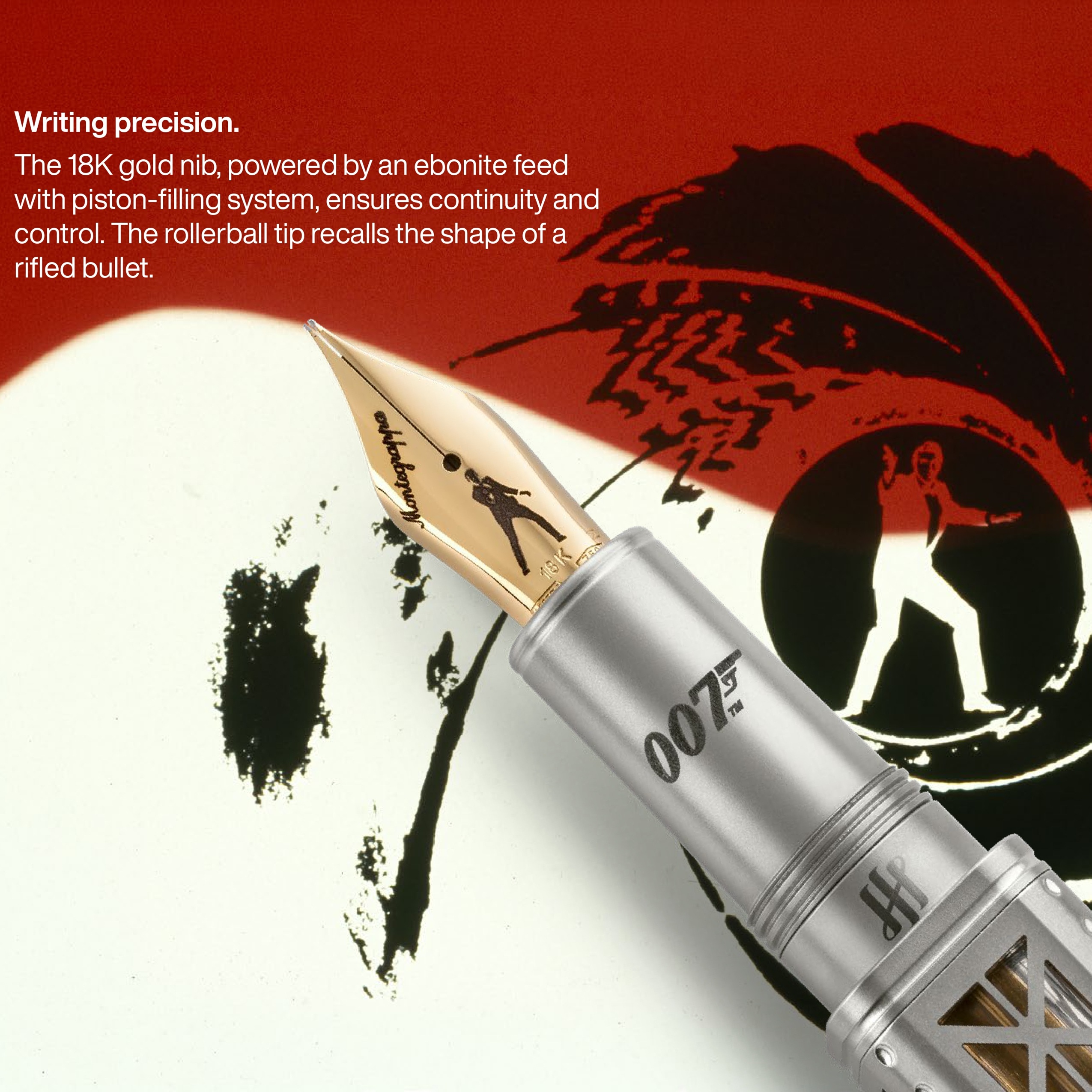 Montegrappa 007 A View To A Kill Limited Edition Fountain Pen