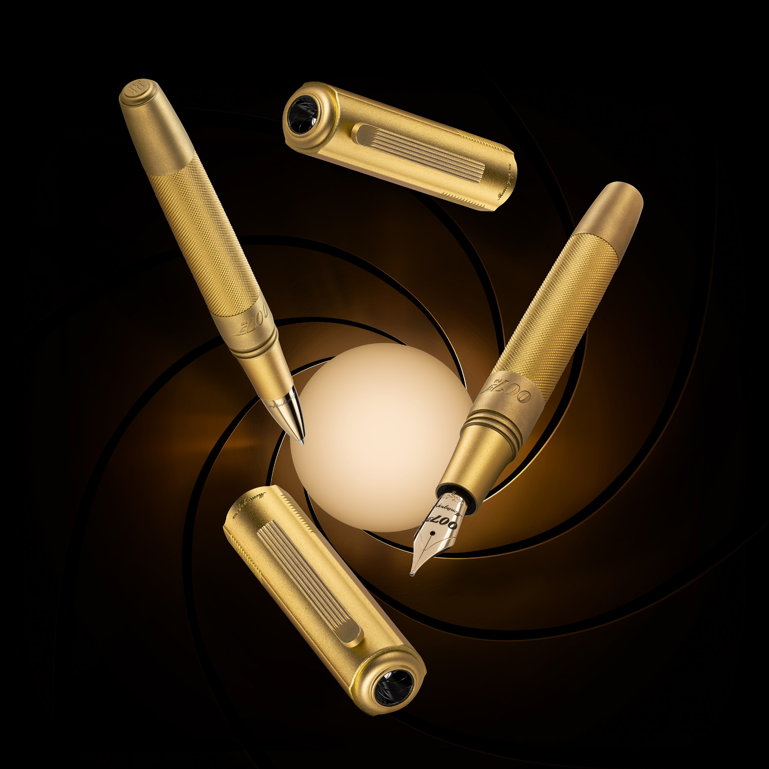 Montegrappa 007 Goldfinger Issue Open Edition Rollerball Montegrappa 007 Goldfinger Issue Open Edition Rollerball