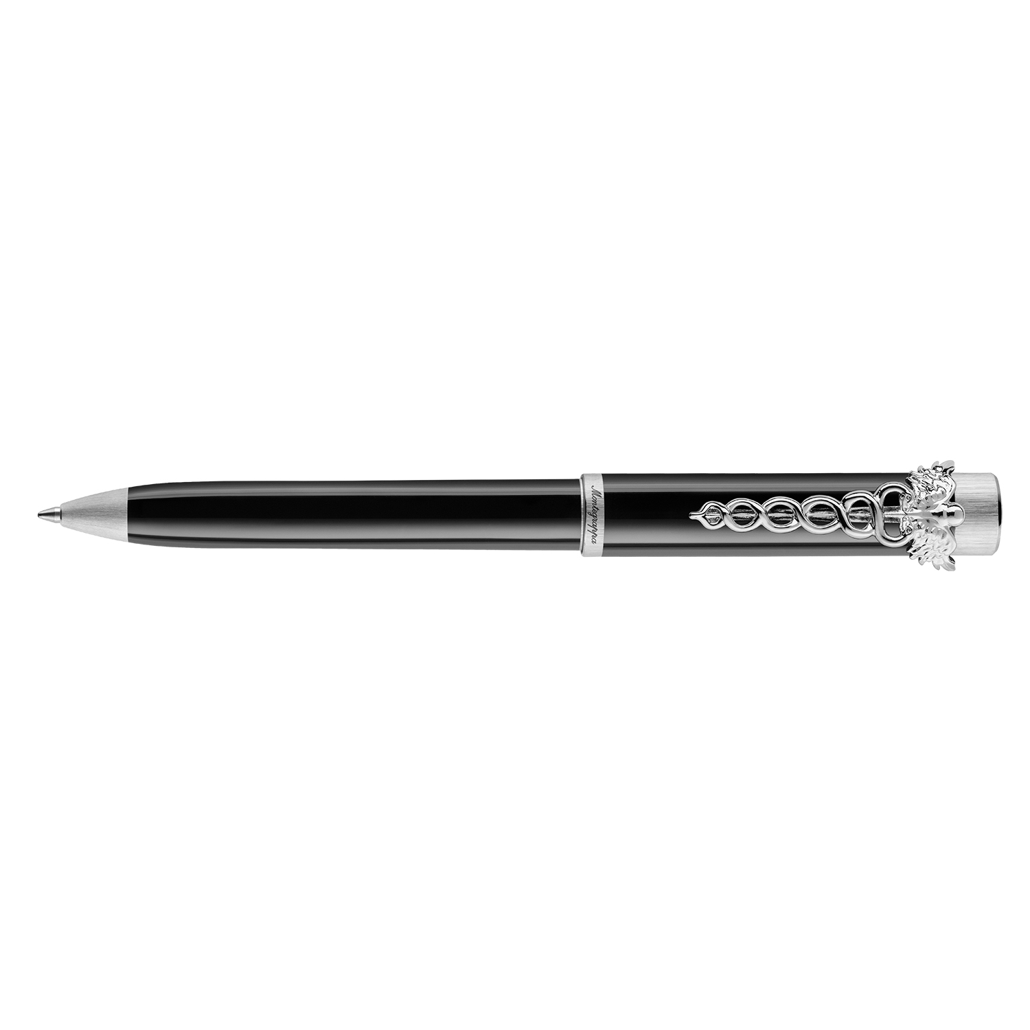 Montegrappa Zero Caduceus Palladium Ballpoint