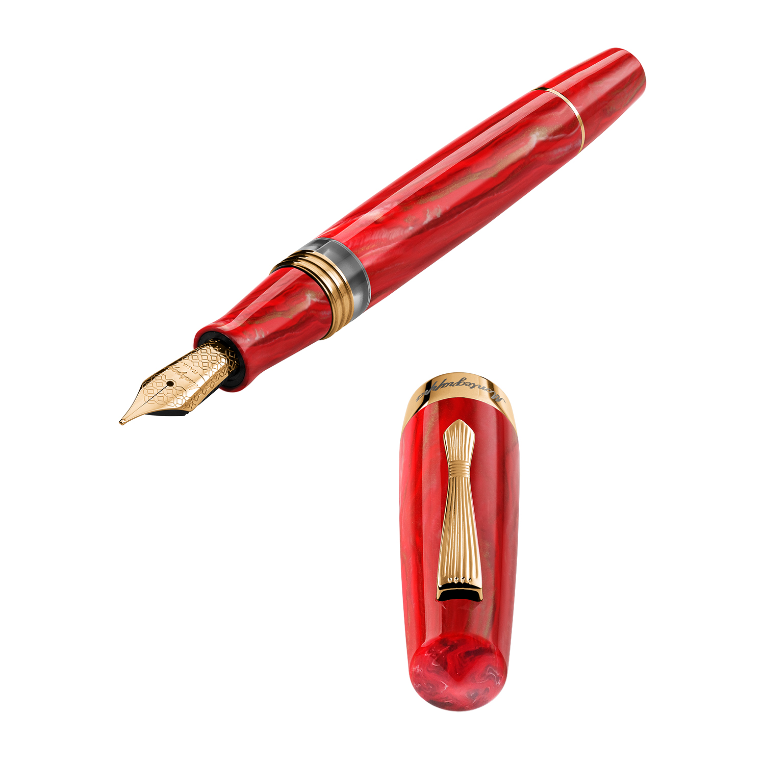 Montegrappa Elmo 02 Ventorum Auster Piston Füllfederhalter