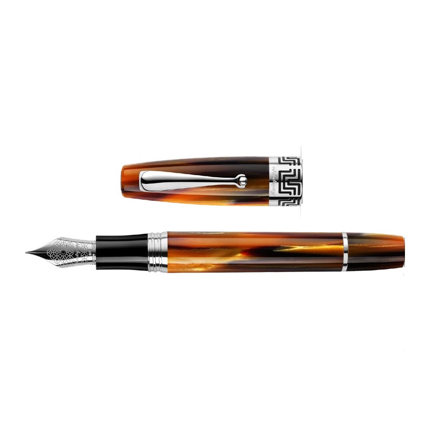Montegrappa Extra 1930 Turtle Brown Caneta de Tinta Permanente