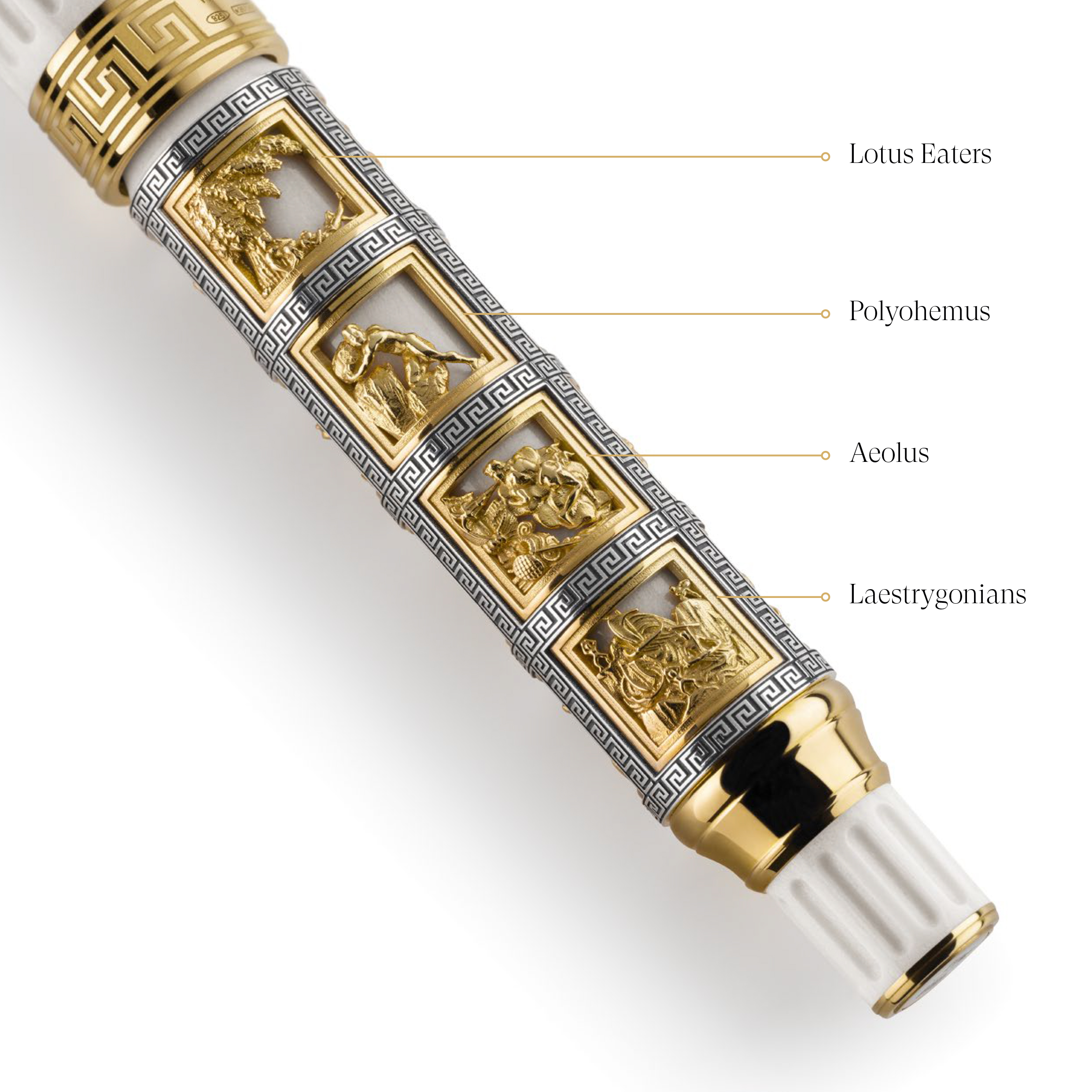 Montegrappa Greek Mythology Odyssey Chapter I Limited Edition Rollerball