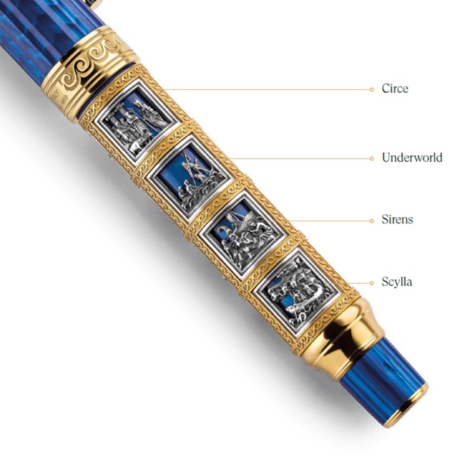 Montegrappa Greek Mythology Odyssey Chapter II Limited Edition Vulpen