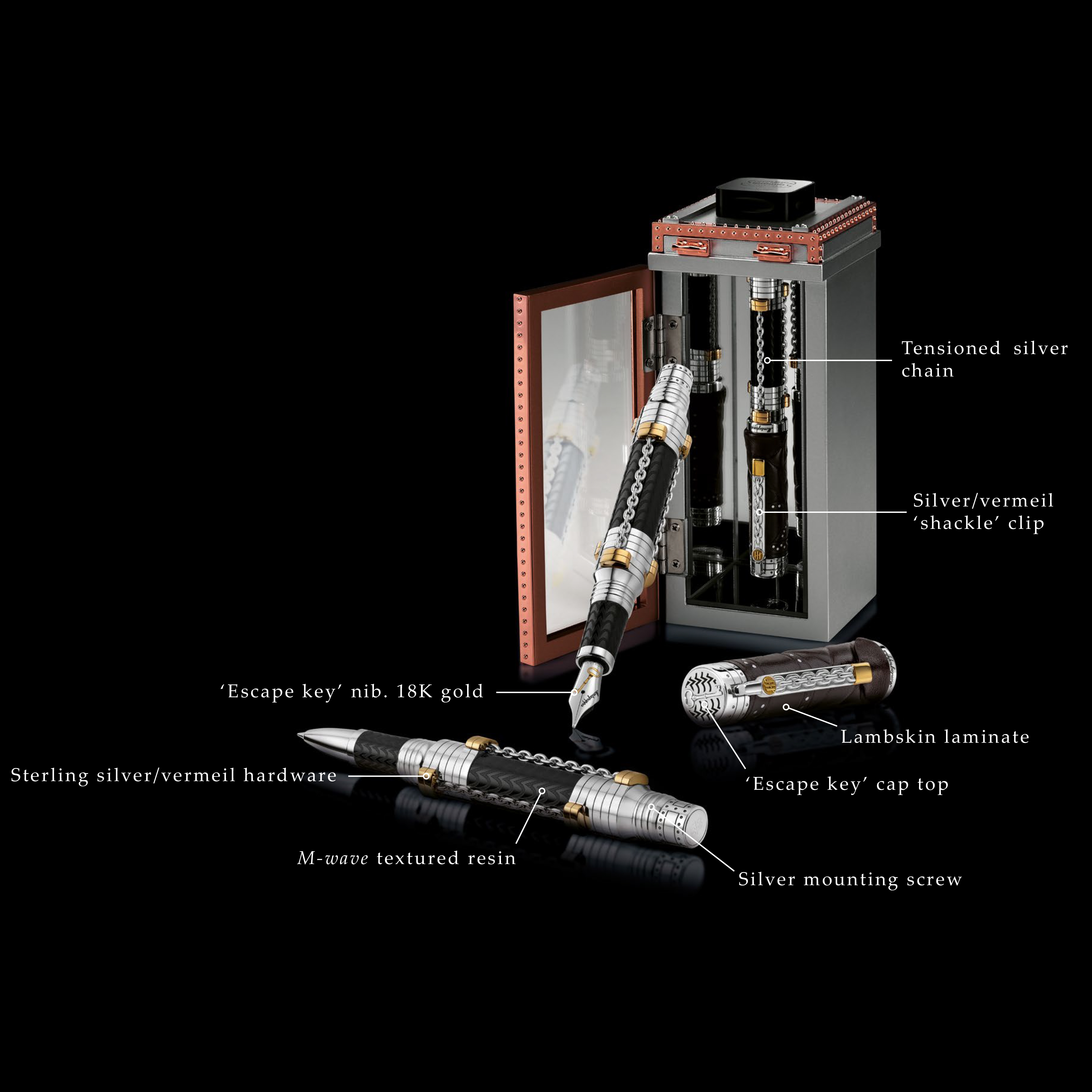 Montegrappa Icons Harry Houdini LE Rollerball Montegrappa Icons Harry Houdini LE Rollerball