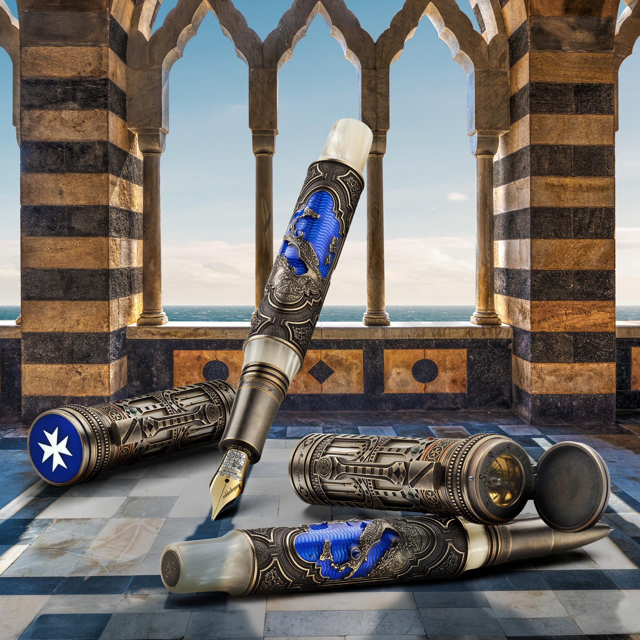 Montegrappa Italian Maritime Republics Amalfi Limited Edition Fountain Pen