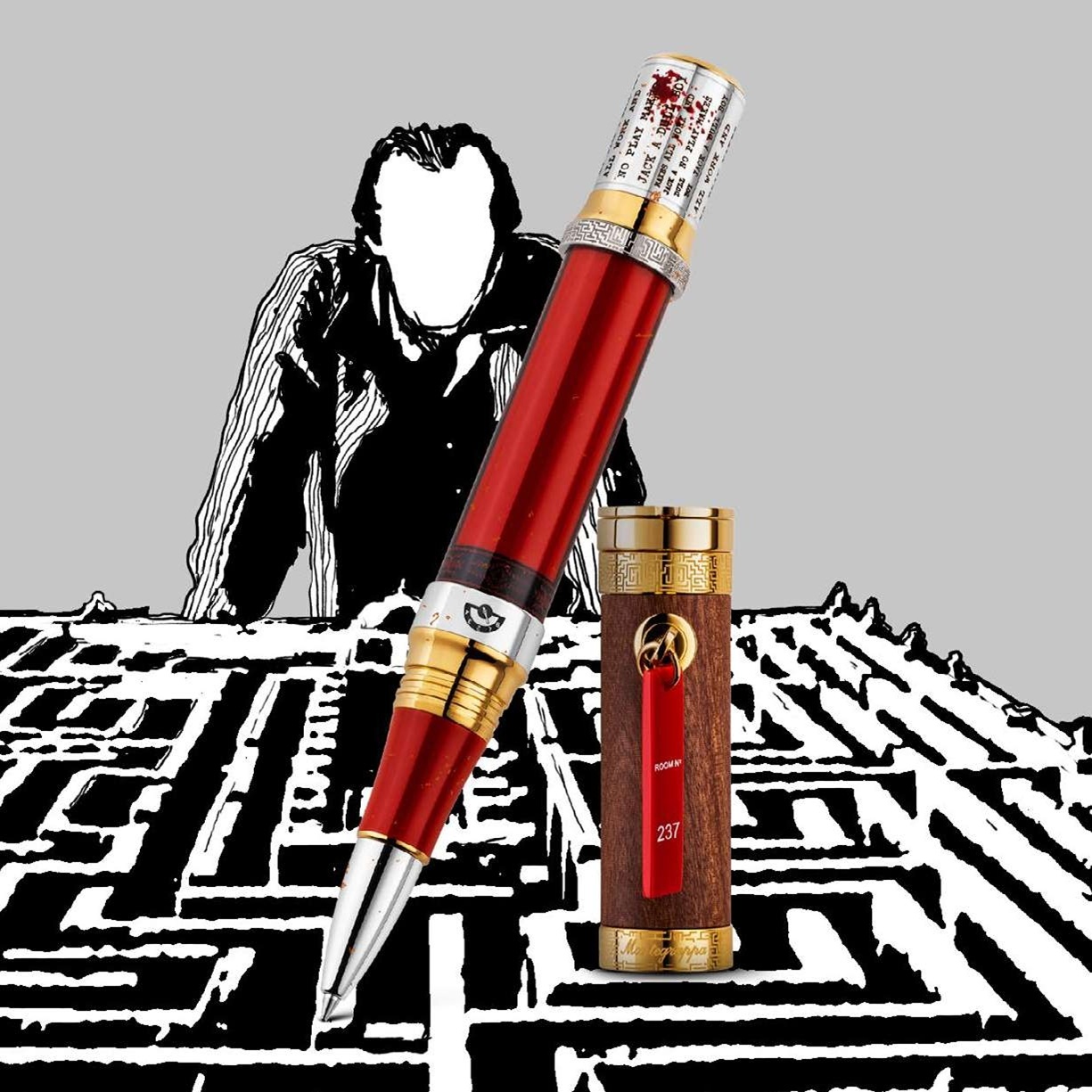 Montegrappa Stanley Kubrick The Shining Limited Edition Rollerball