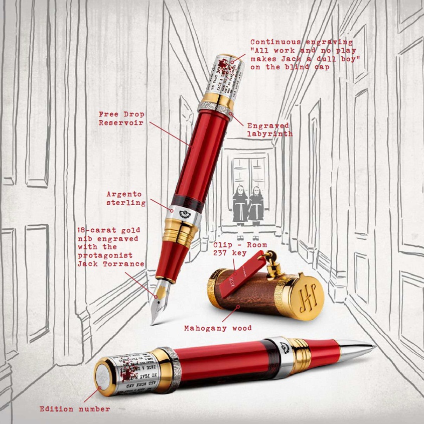 Montegrappa Stanley Kubrick The Shining Limited Edition Rollerball
