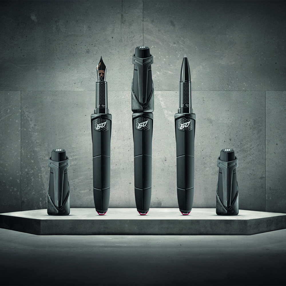 Montegrappa Automobili Lamborghini 60° Nero Noctis Rollerball