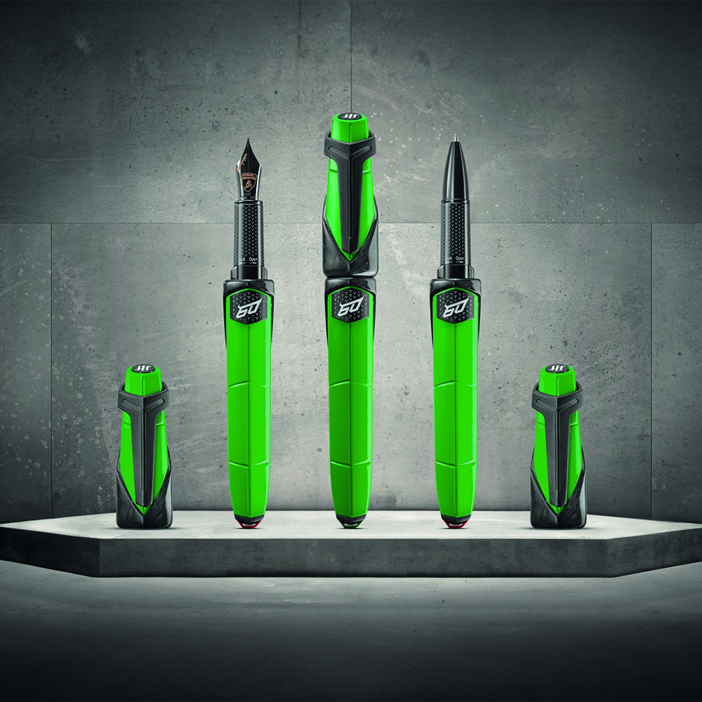 Montegrappa Automobili Lamborghini 60° Verde Viper Fountain pen Montegrappa Automobili Lamborghini 60° Verde Viper Fountain pen