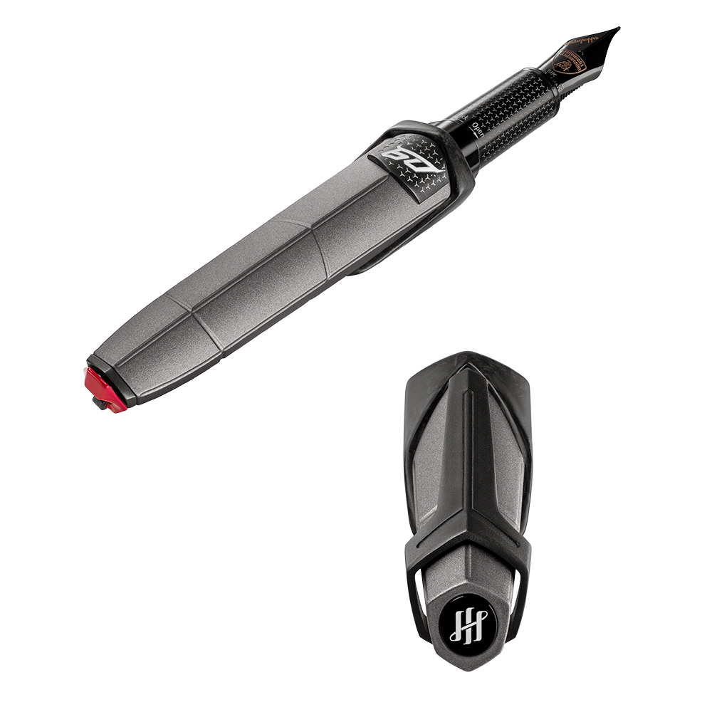 Montegrappa Automobili Lamborghini 60° Grigio Titans Caneta de Tinta Permanente