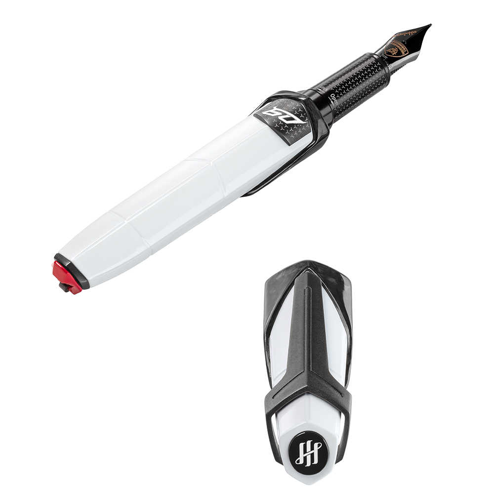 Montegrappa Automobili Lamborghini 60° Bianco Siderale Montegrappa Automobili Lamborghini 60° Bianco Siderale