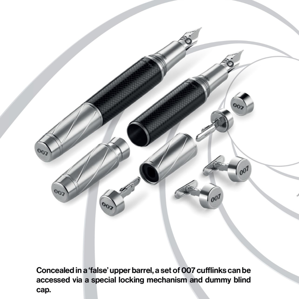 Montegrappa 007 Spymaster Duo James Bond 60th Anniversary Pióro Wieczne