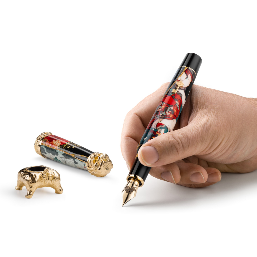 Montegrappa Bijo-To-Yaju Caneta de Tinta Permanente