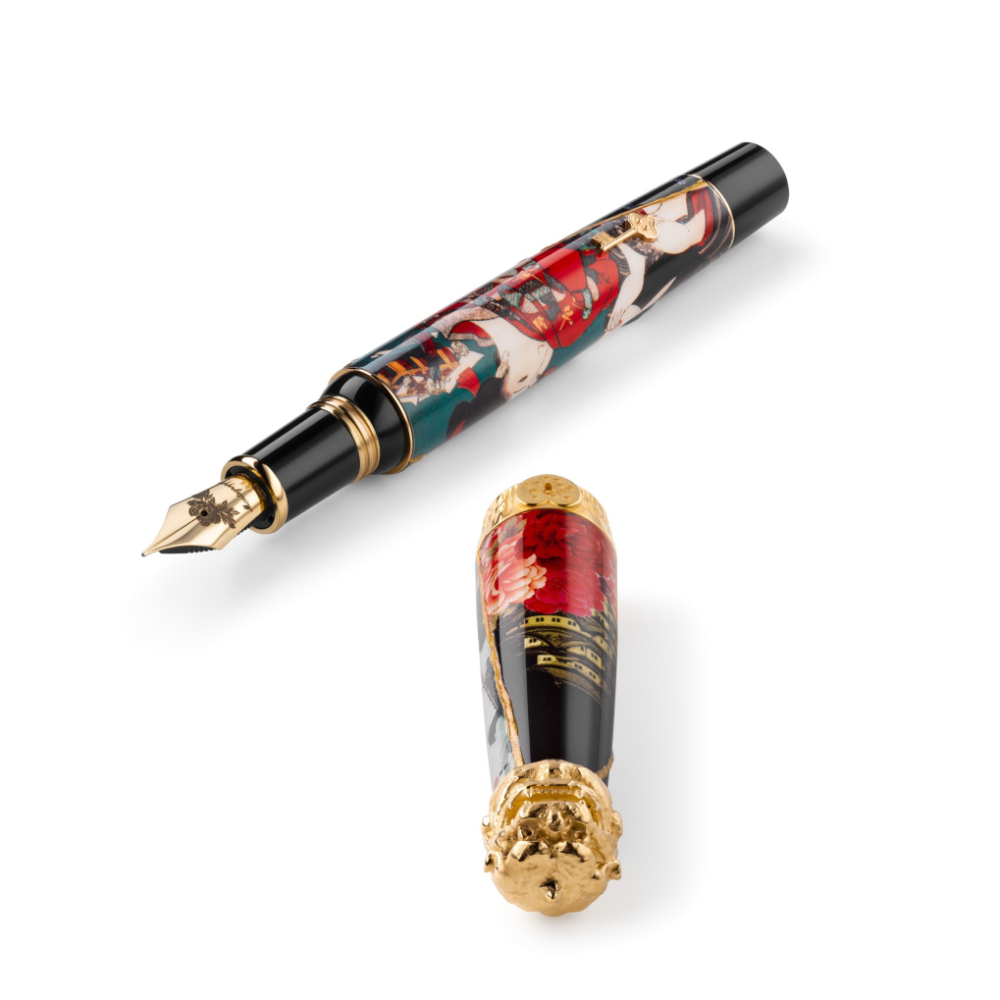 Montegrappa Bijo-To-Yaju Caneta de Tinta Permanente