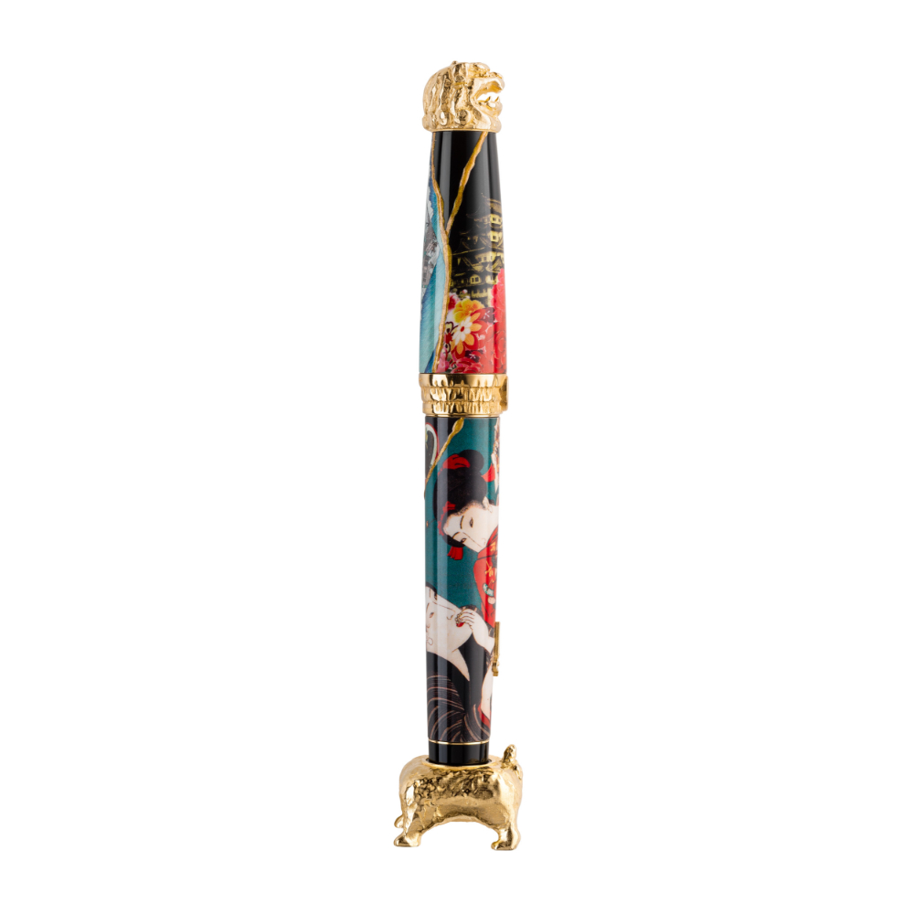 Montegrappa Bijo-To-Yaju Caneta de Tinta Permanente