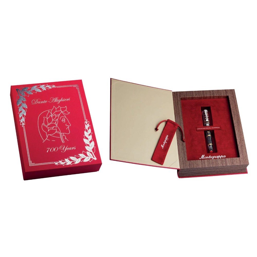 Montegrappa Dante Alighieri Inferno Silver Fountain pen Montegrappa Dante Alighieri Inferno Silver Fountain pen
