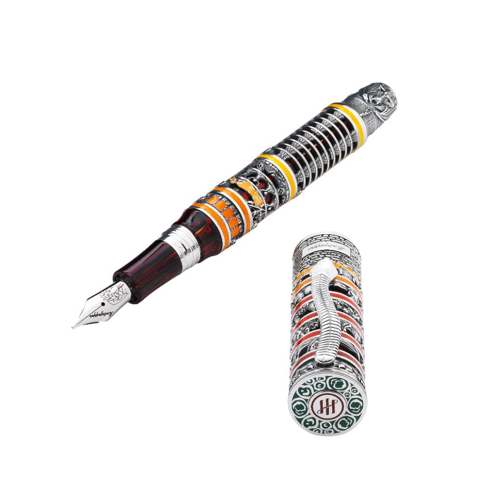 Montegrappa Dante Alighieri Inferno Silver Fountain pen Montegrappa Dante Alighieri Inferno Silver Fountain pen