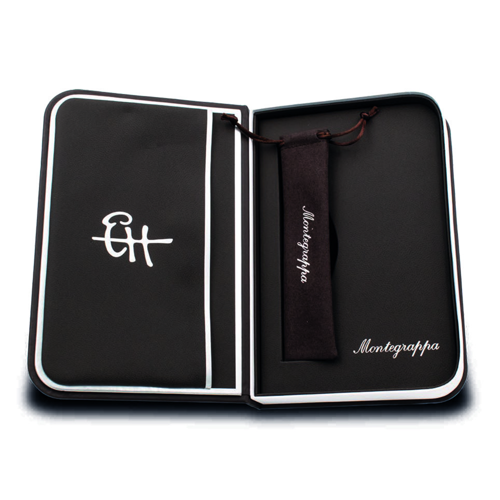 Montegrappa Hemingway The Adventurer Sterling Silver Fountain pen Montegrappa Hemingway The Adventurer Sterling Silver Fountain pen